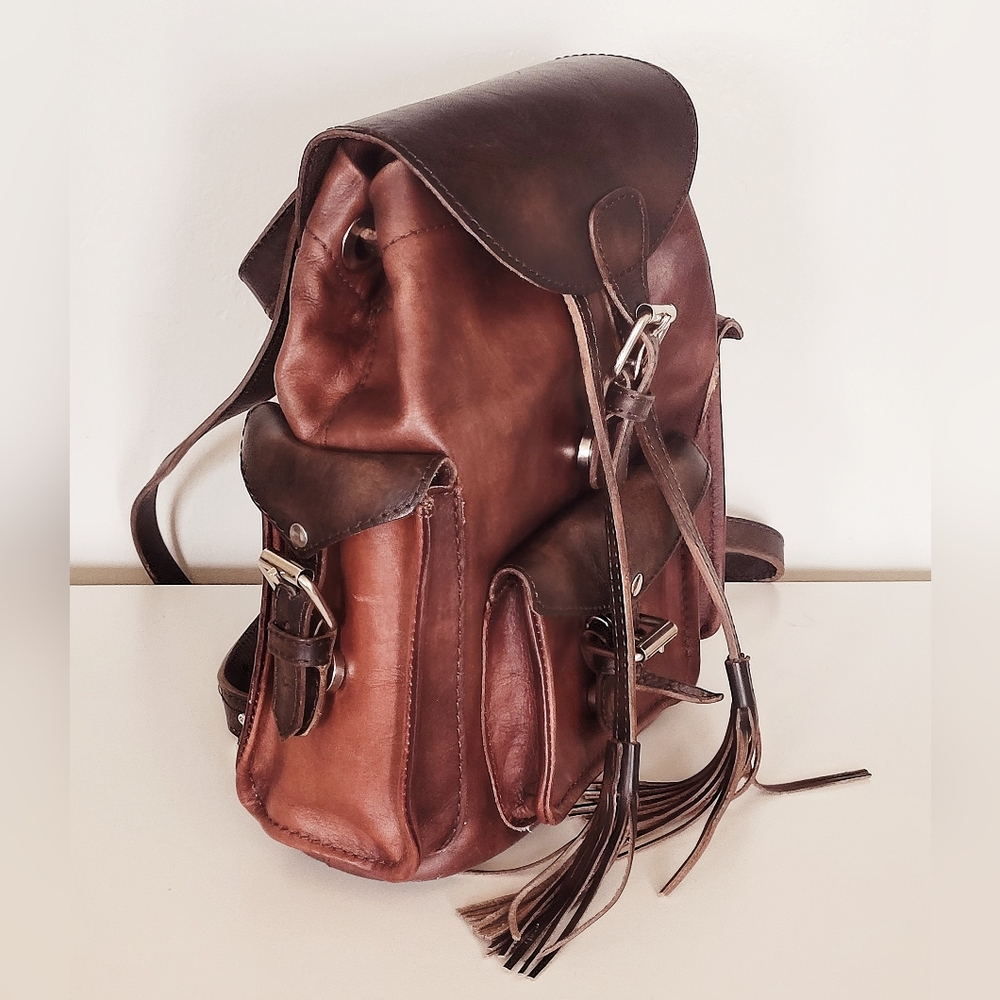 Freebird BRETT Mini Backback - Cognac